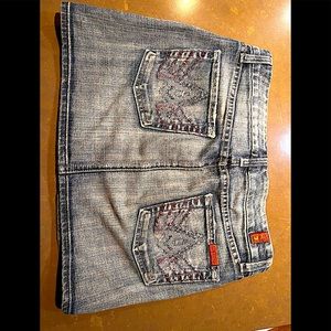 Denim Skirt - 7 for Mankind